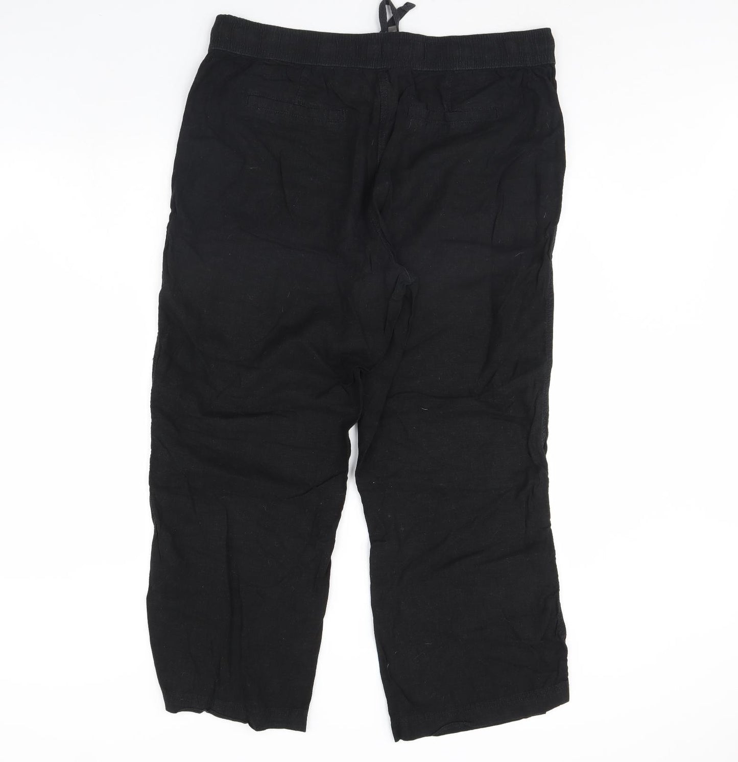 George Womens Black   Trousers  Size 18 L29 in
