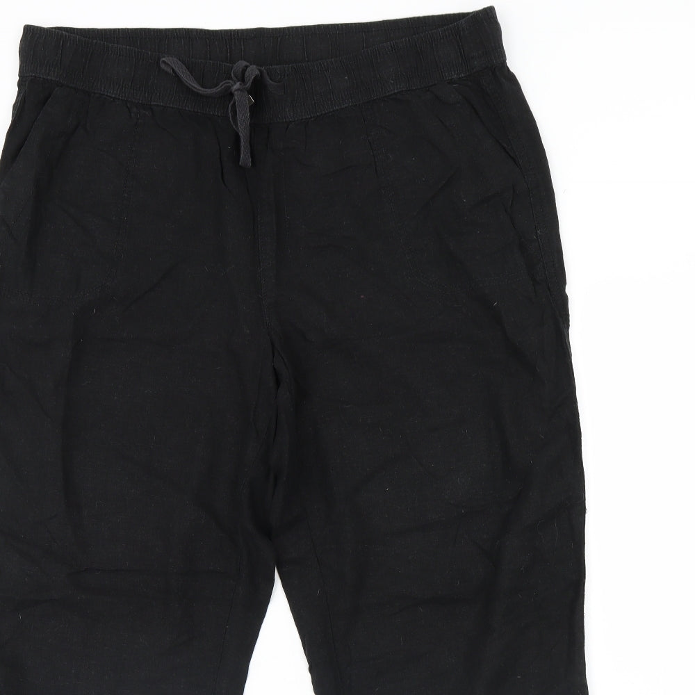 George Womens Black   Trousers  Size 18 L29 in