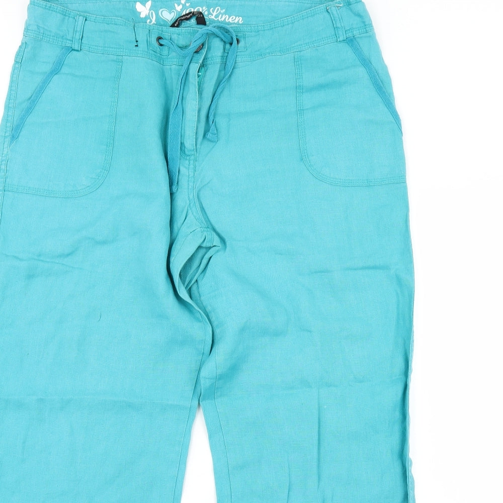 Atmosphere Womens Green   Trousers  Size 16 L30 in