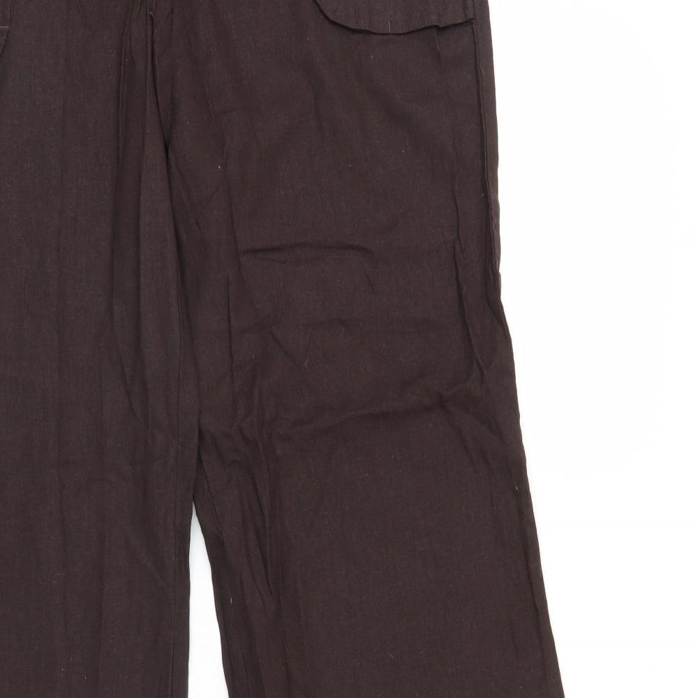 Ethel Austin Womens Brown   Trousers  Size 14 L34 in