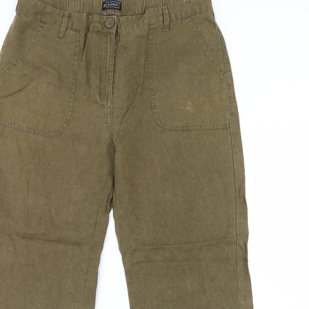 Avenue Womens Brown   Trousers  Size 14 L30 in