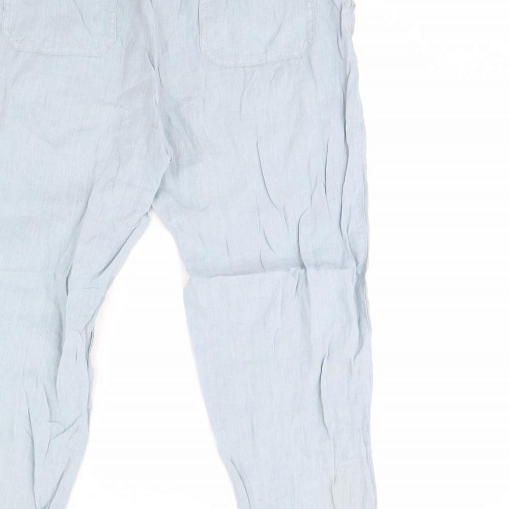 F&F Womens Blue   Trousers  Size 14 L27 in