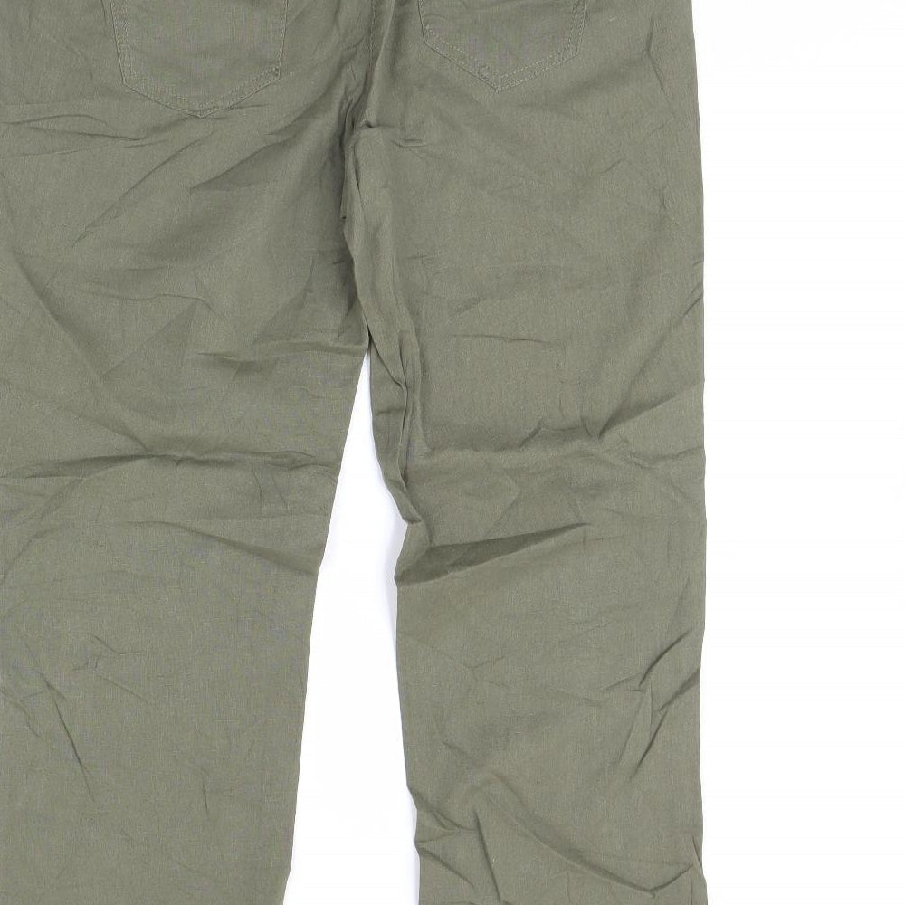 blue moti Womens Brown   Trousers  Size 12 L28 in