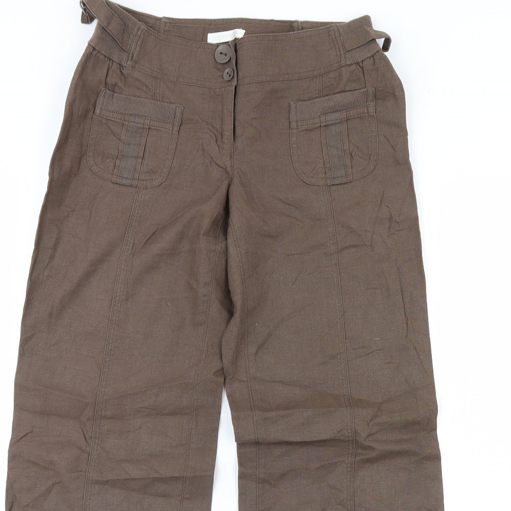 promo Womens Brown   Trousers  Size 30 L28 in