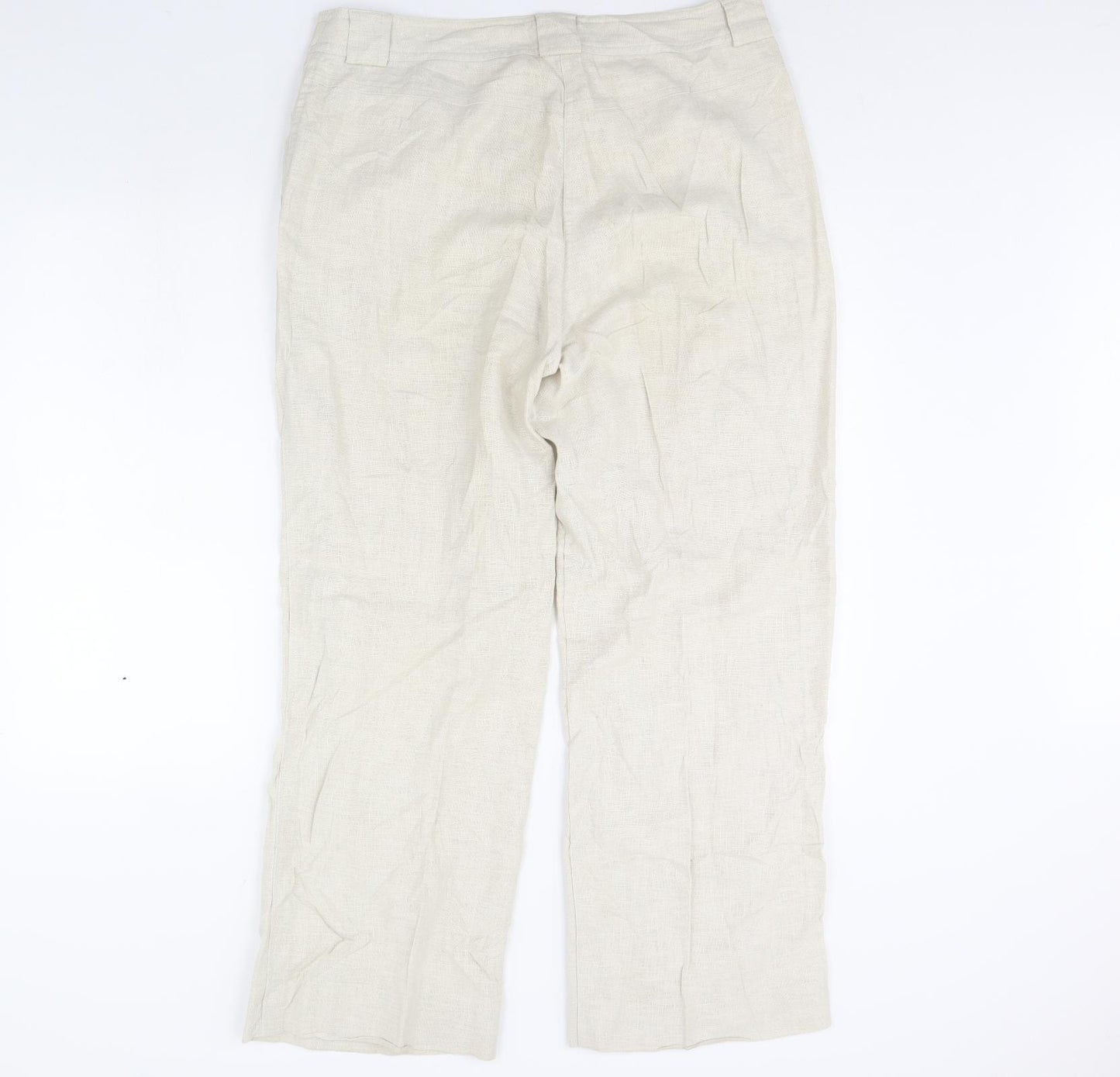 Lindex Womens Ivory   Trousers  Size 16 L29 in