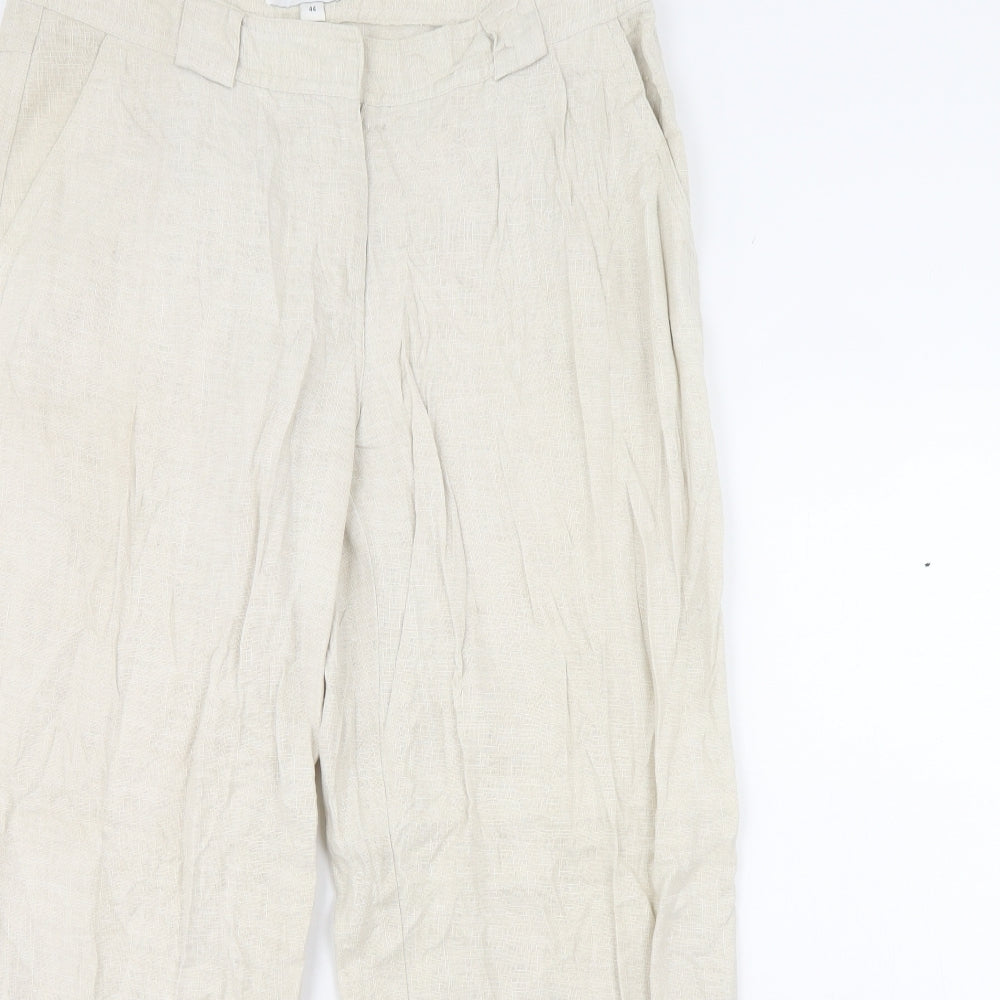 Lindex Womens Ivory   Trousers  Size 16 L29 in