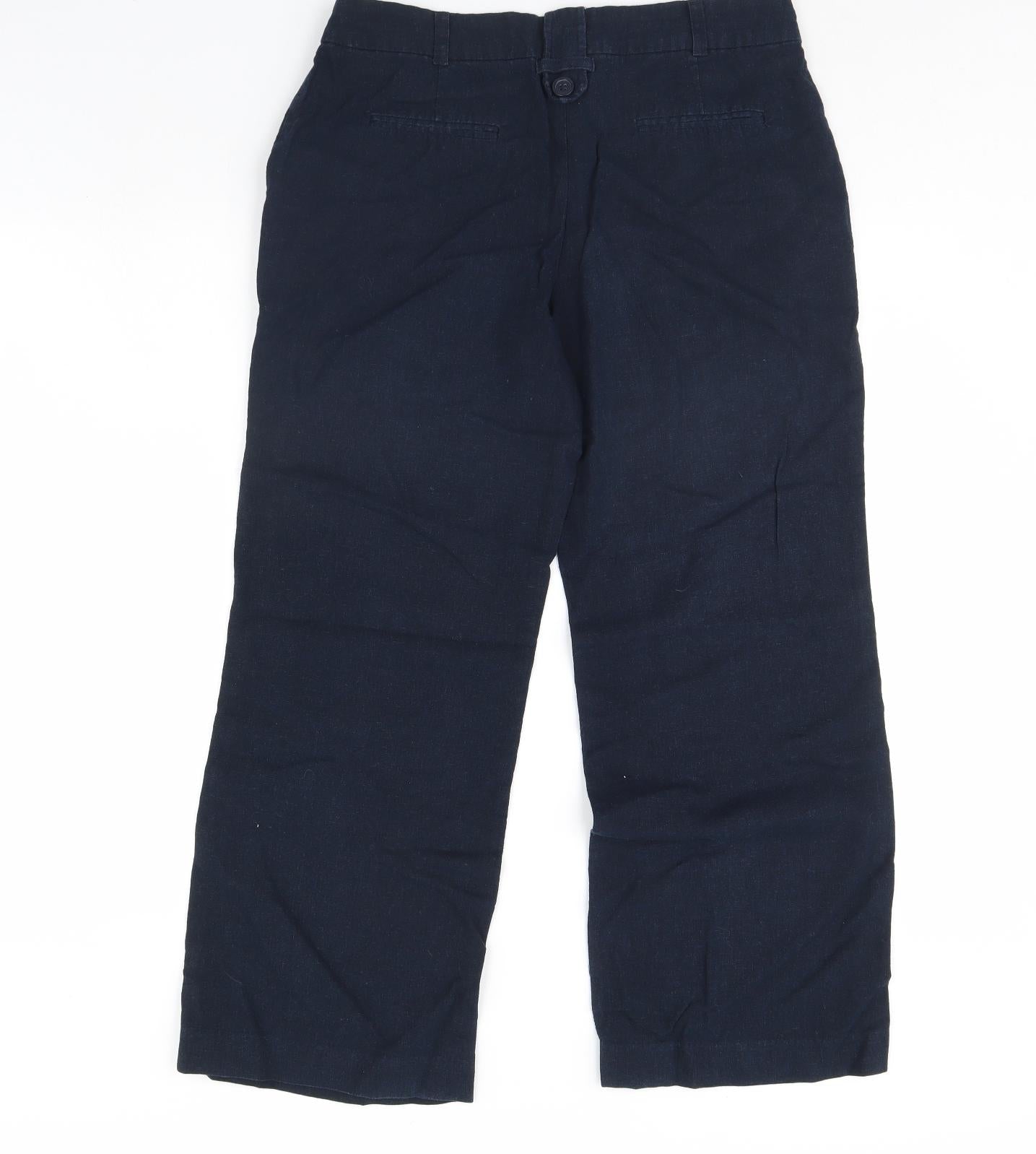 new loo Womens Blue   Trousers  Size 12 L26 in