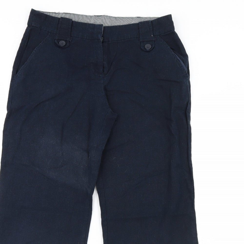 new loo Womens Blue   Trousers  Size 12 L26 in