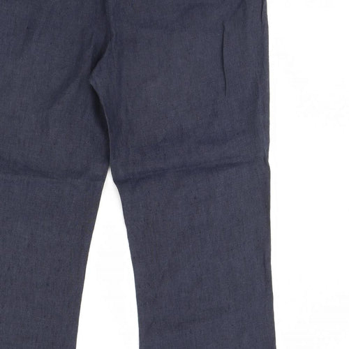 John Rocha Womens Blue   Trousers  Size 16 L28 in
