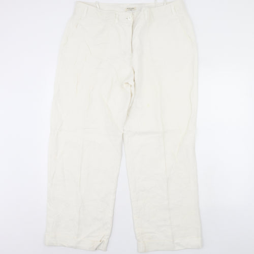 Christian Berg Womens White   Trousers  Size 38 in L30 in