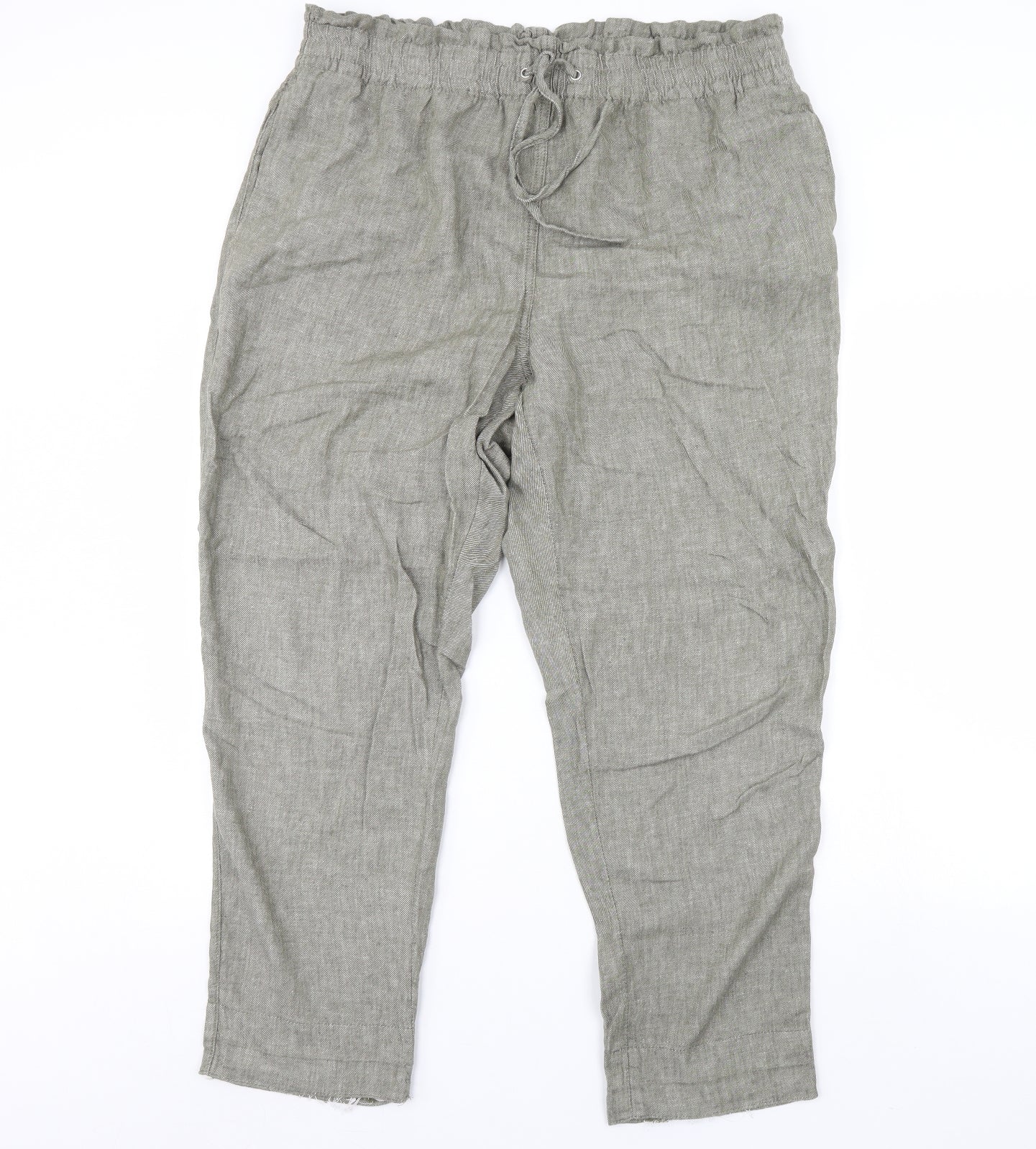 George Womens Green   Trousers  Size 18 L29 in