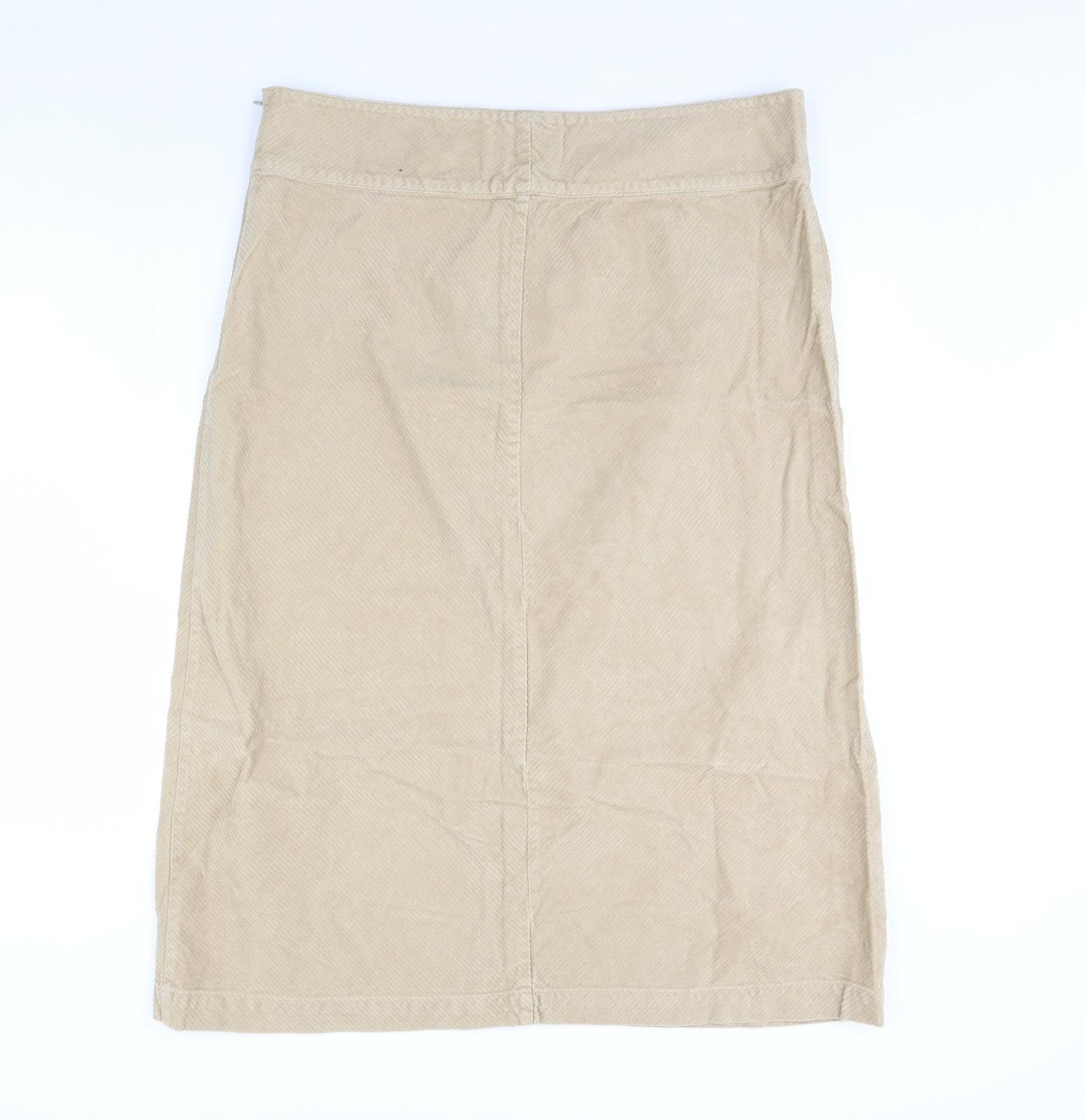 SixteenTwentySIx Womens Beige  Corduroy Maxi Skirt Size 40 in