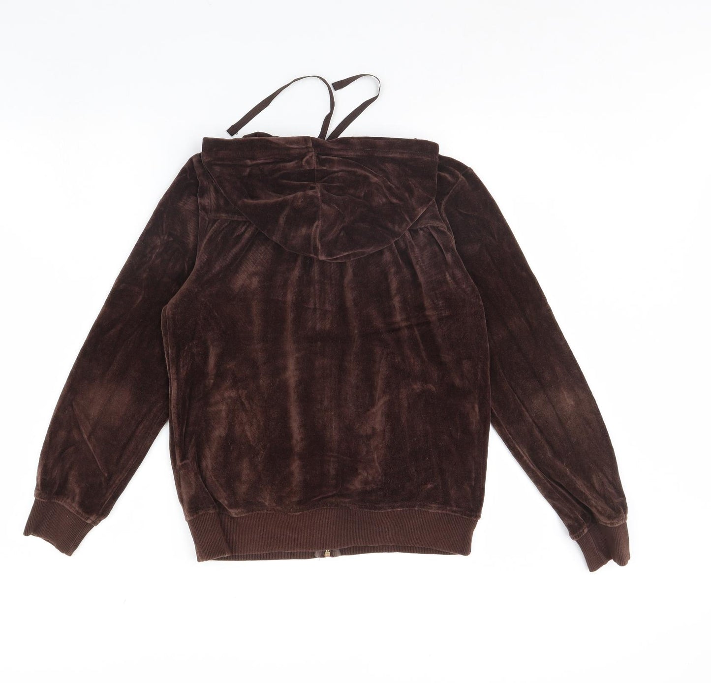 TCM Womens Brown  Velour Jacket  Size 10
