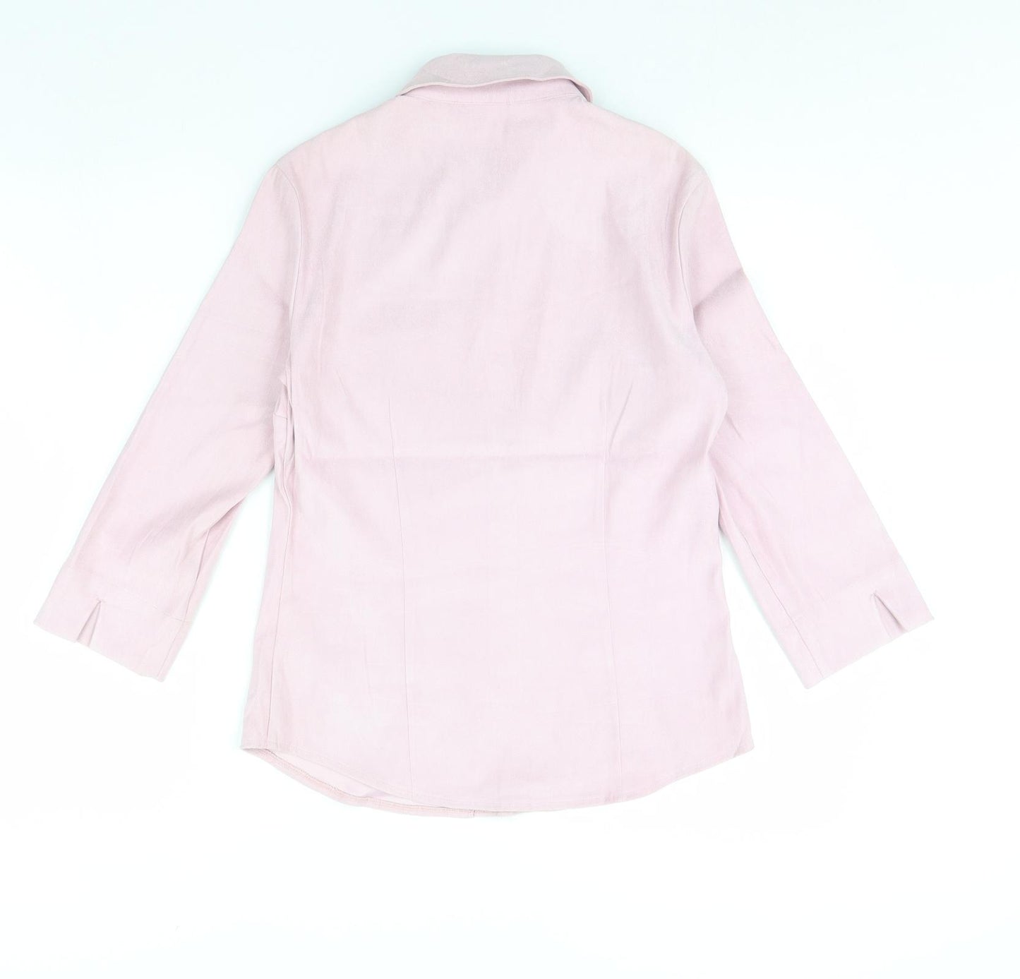NEXT Womens Pink   Basic Button-Up Size 8