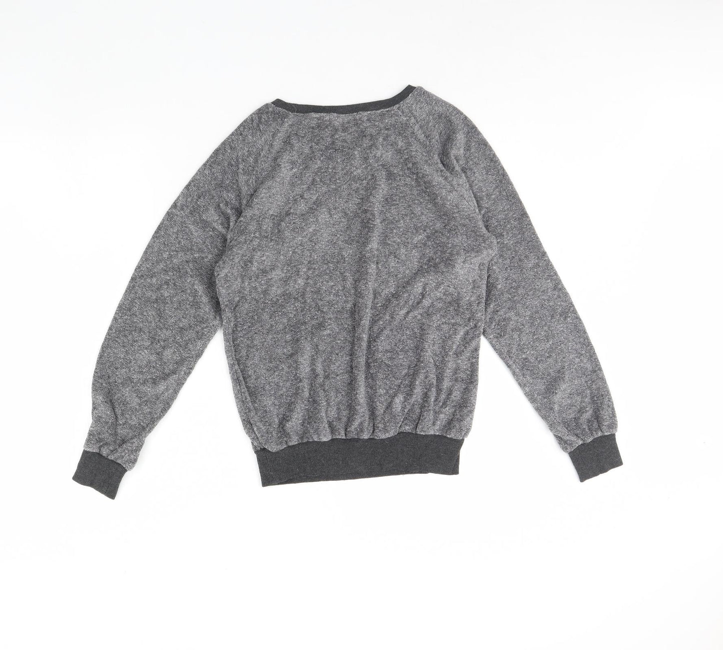 Redial Womens Grey   Pullover Jumper Size M