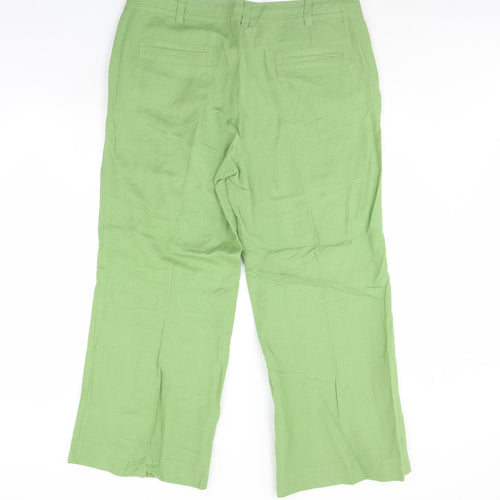 Principles Womens Green   Trousers  Size 18 L31 in