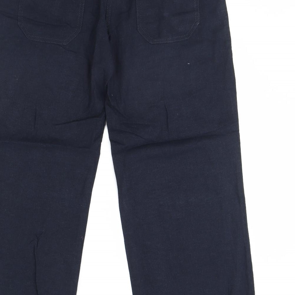 NEXT Womens Blue   Trousers  Size 12 L30 in
