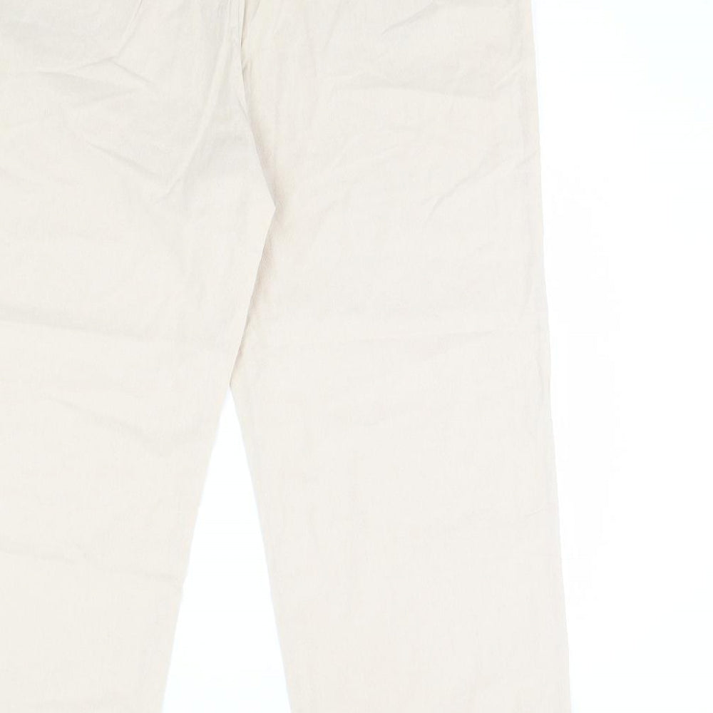 MissLook Womens Beige   Trousers  Size L L29 in
