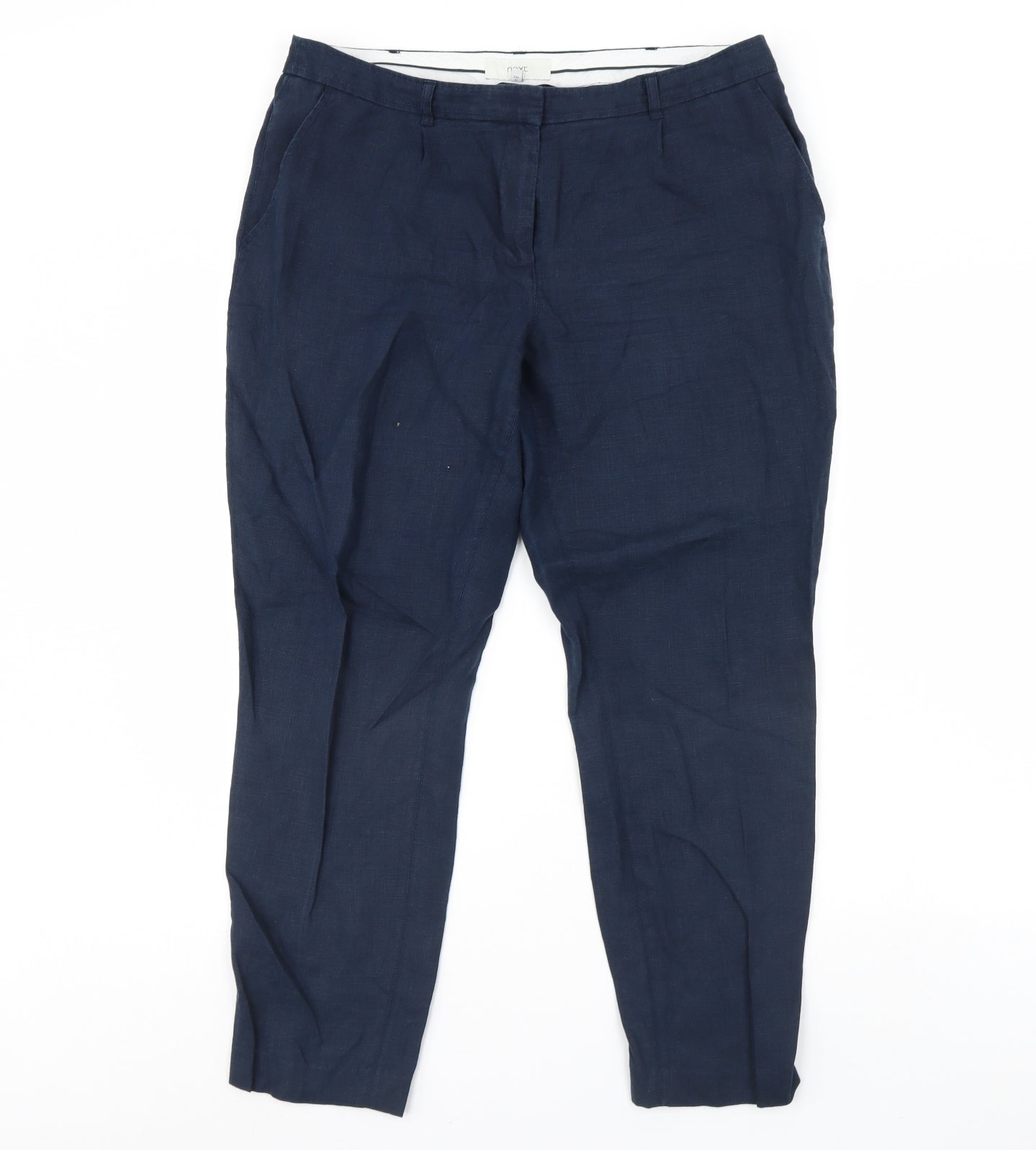 NEXT Womens Blue   Trousers  Size 14 L29 in