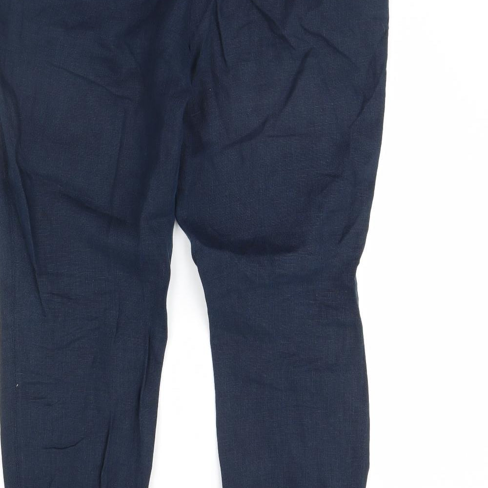 NEXT Womens Blue   Trousers  Size 14 L29 in