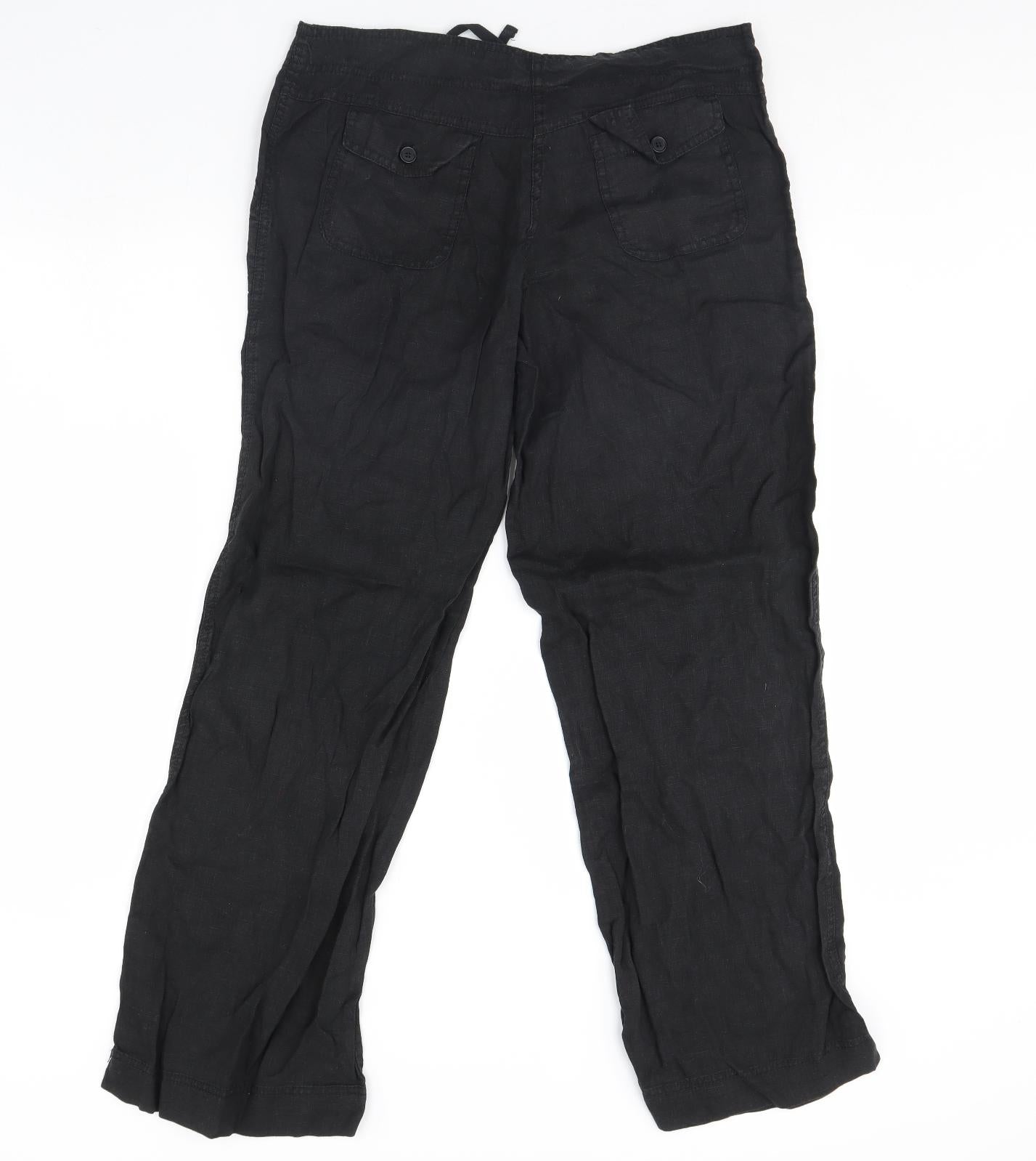 Atmosphere Womens Black   Trousers  Size 12 L30 in