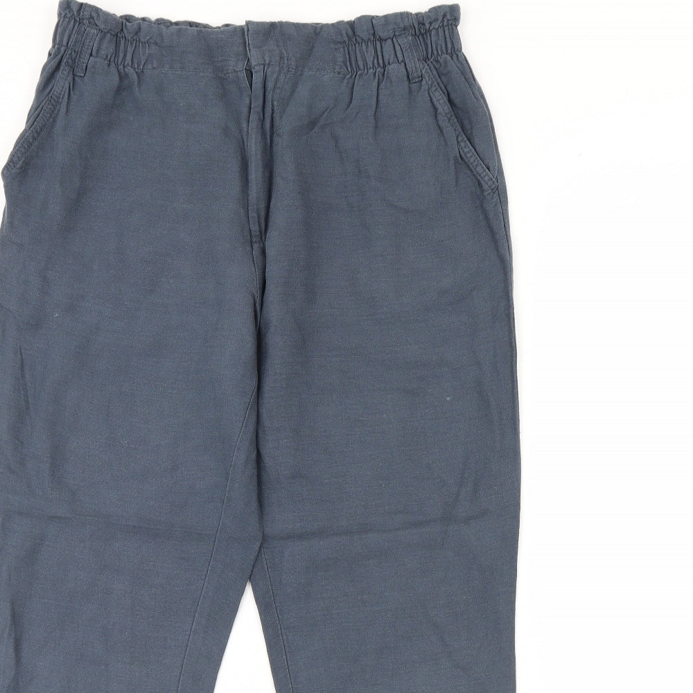 Red Herring Womens Blue   Trousers  Size 12 L27 in