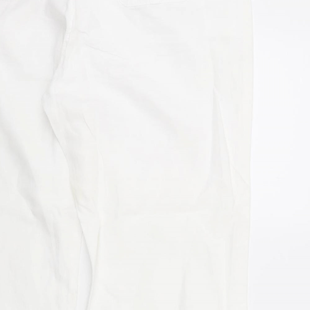 Cotton Traders Womens White   Trousers  Size 20 L32 in