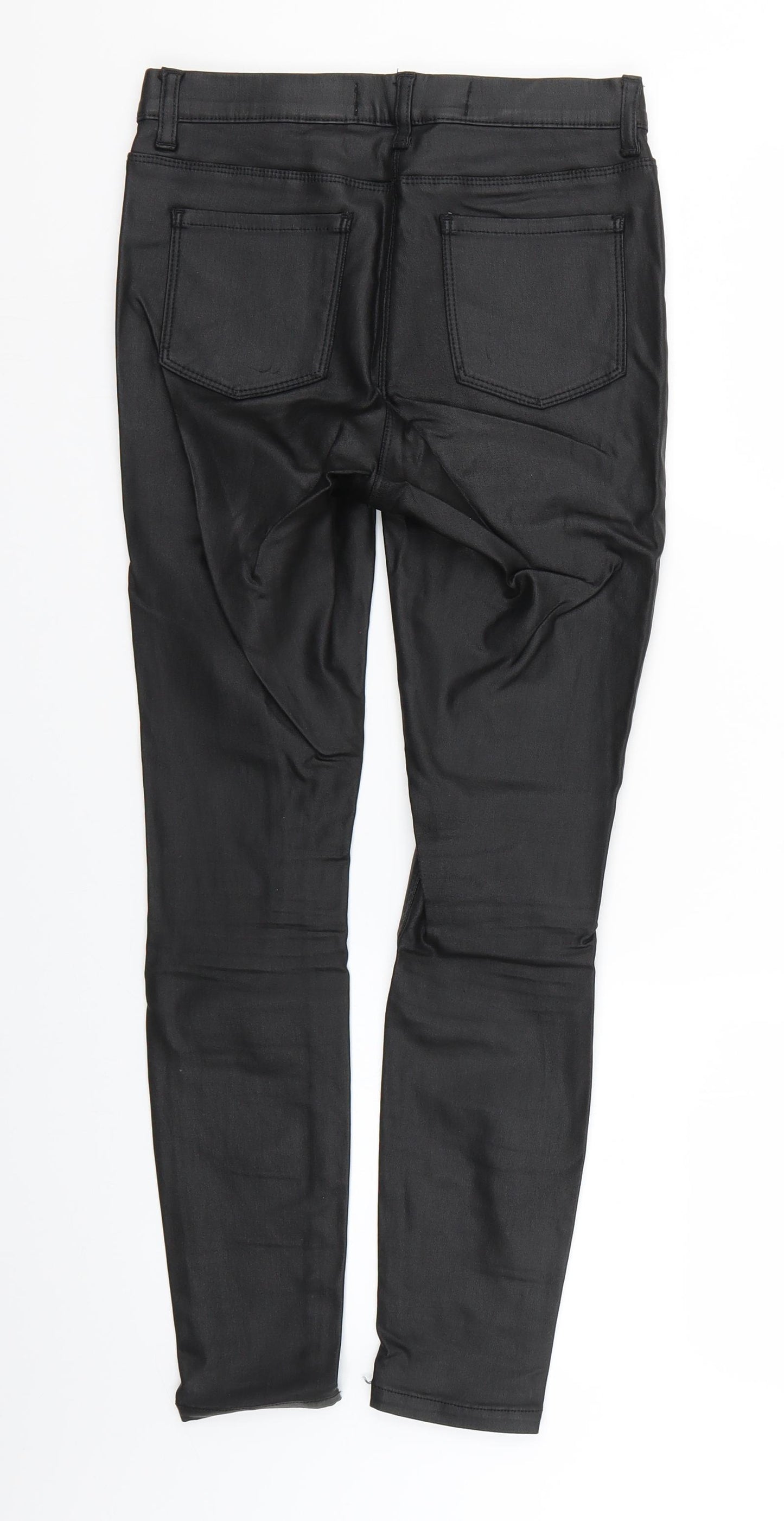 NEXT Womens Black   Jegging Trousers Size 8 L24 in