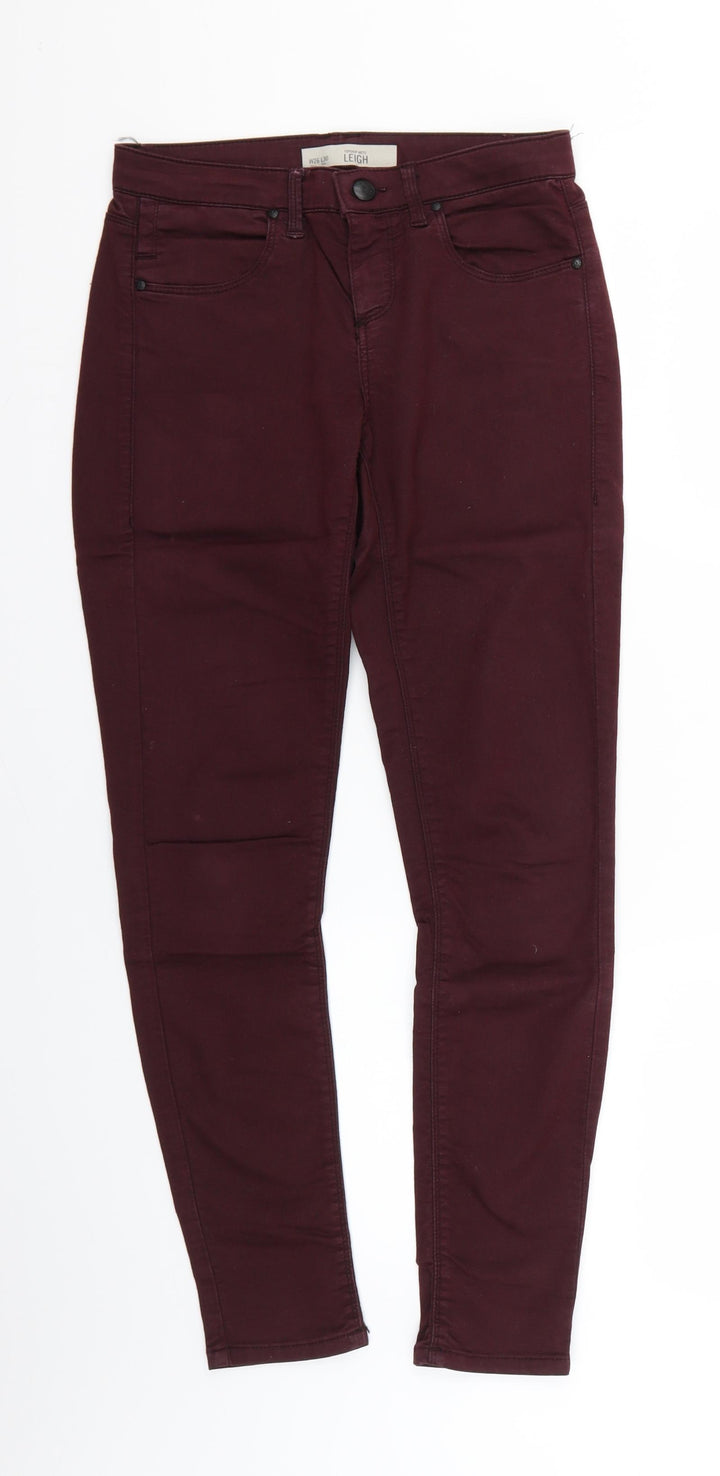 Topshop Mens Purple   Skinny Jeans Size 26 L26 in