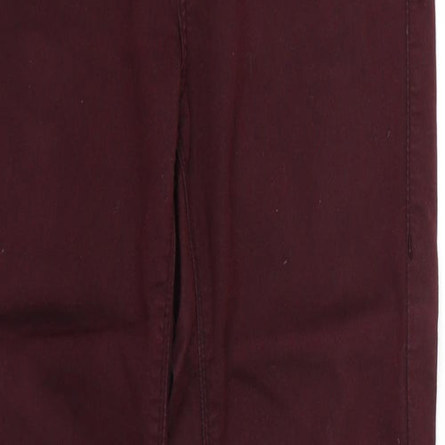 Topshop Mens Purple   Skinny Jeans Size 26 L26 in