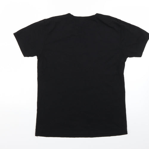 continental clothing Mens Black    T-Shirt Size S