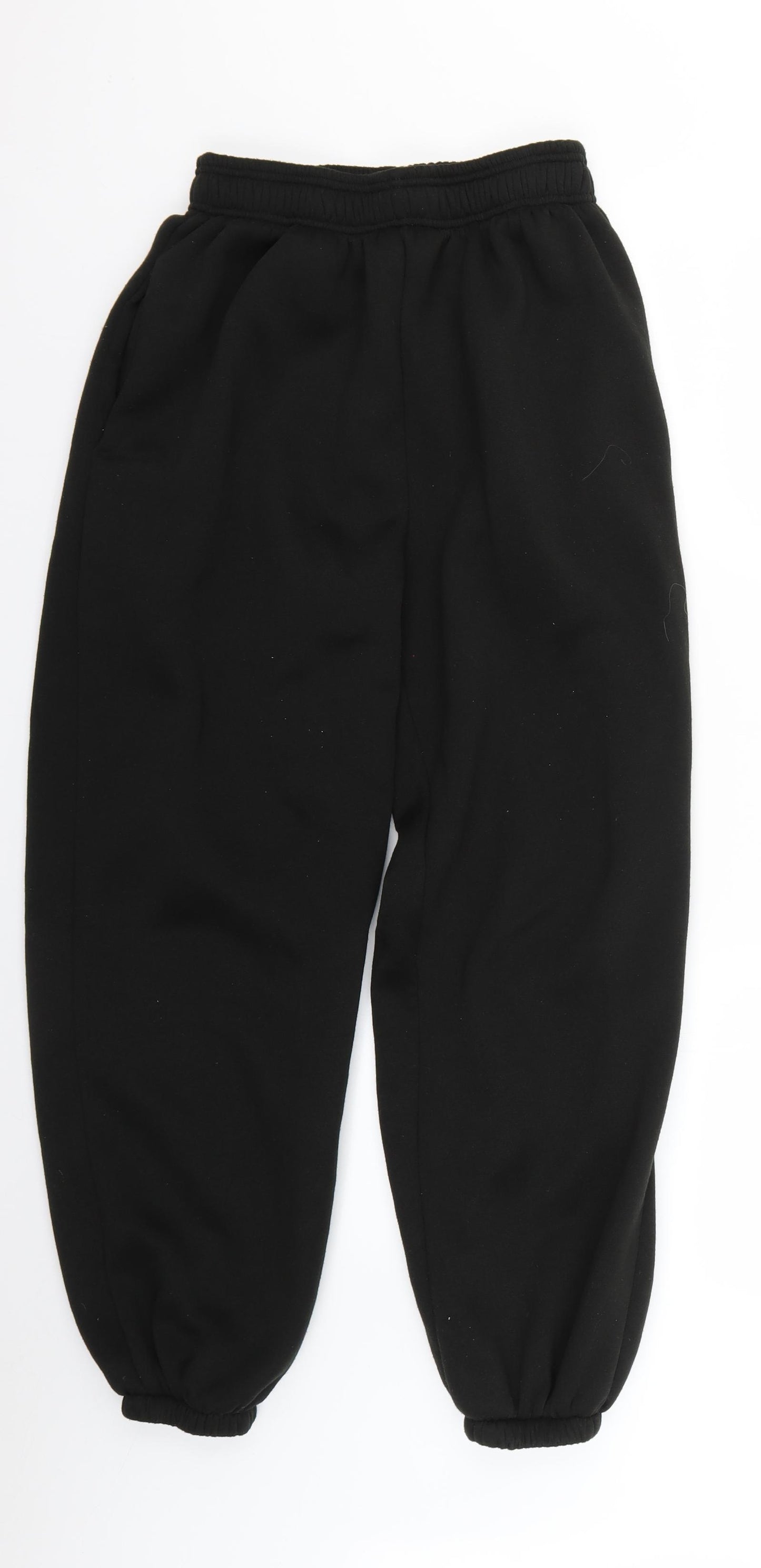 Preworn Mens Black   Jogger Trousers Size M L28 in