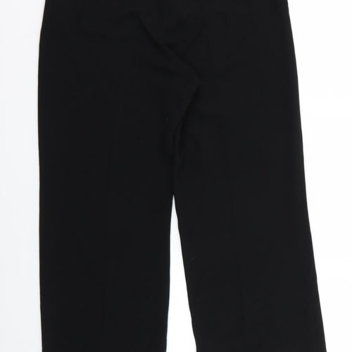 Principles Womens Black   Chino Trousers Size 12 L26 in