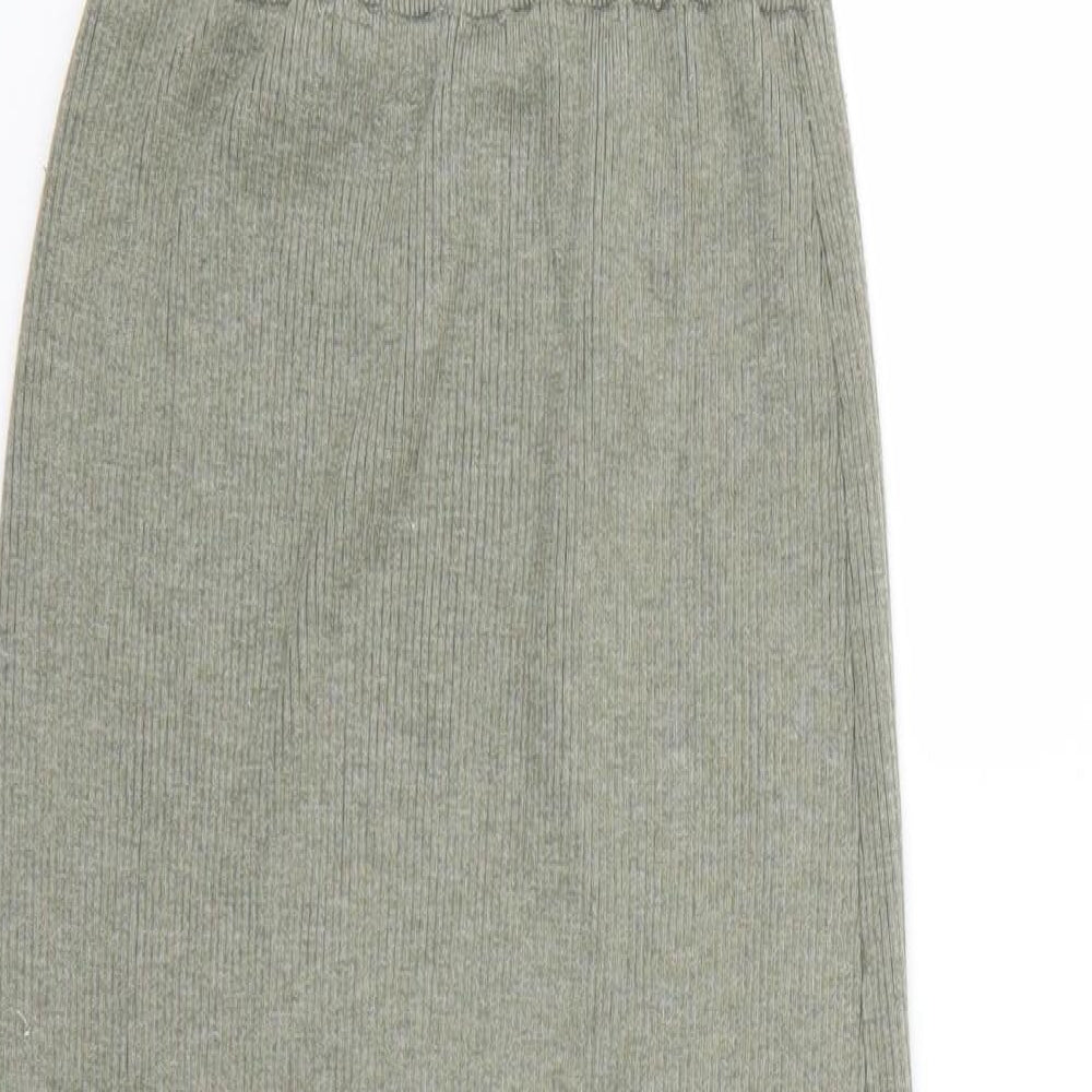 Primark Womens Green   Straight & Pencil Skirt Size 10