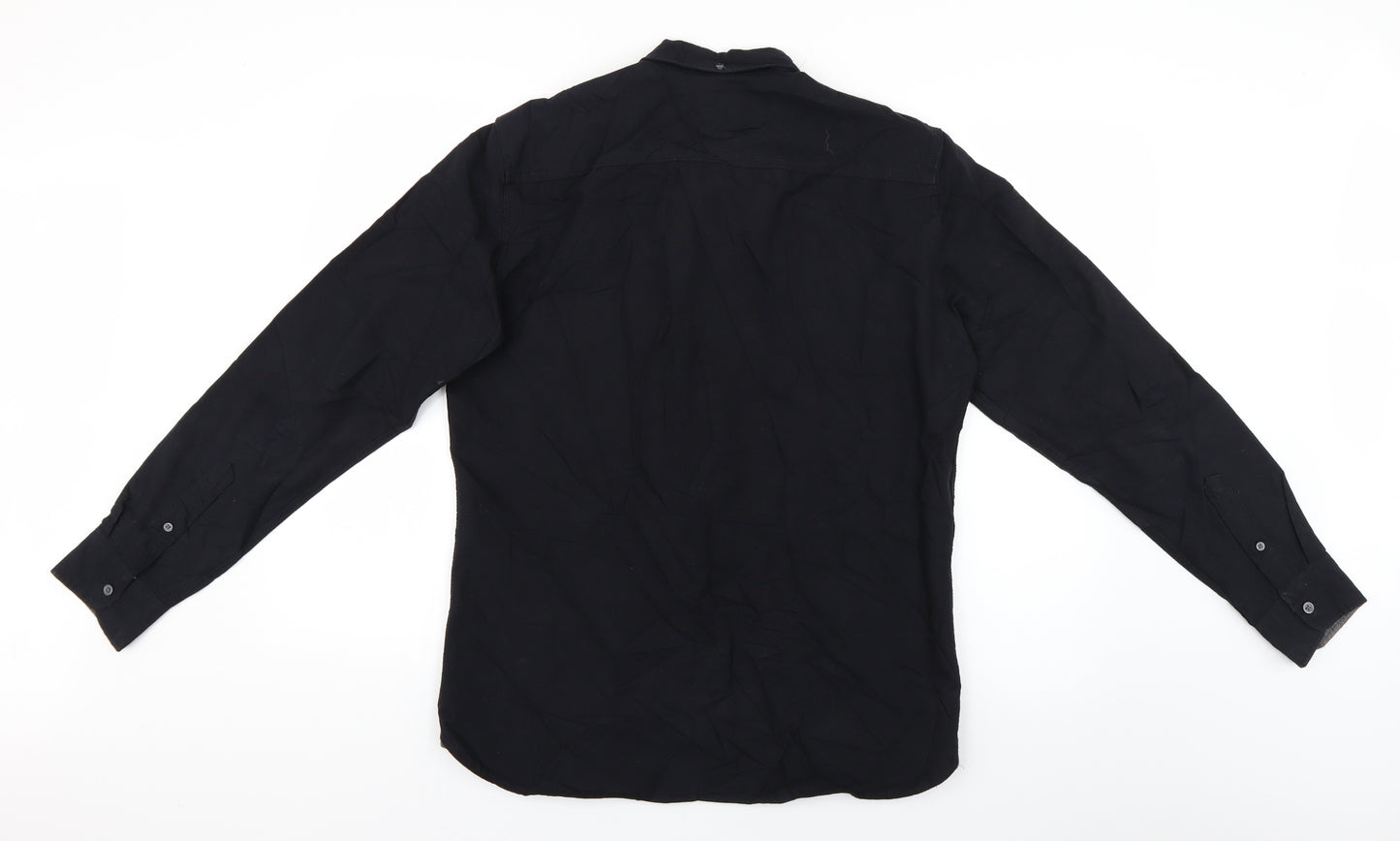 NEXT Mens Blue    Dress Shirt Size M