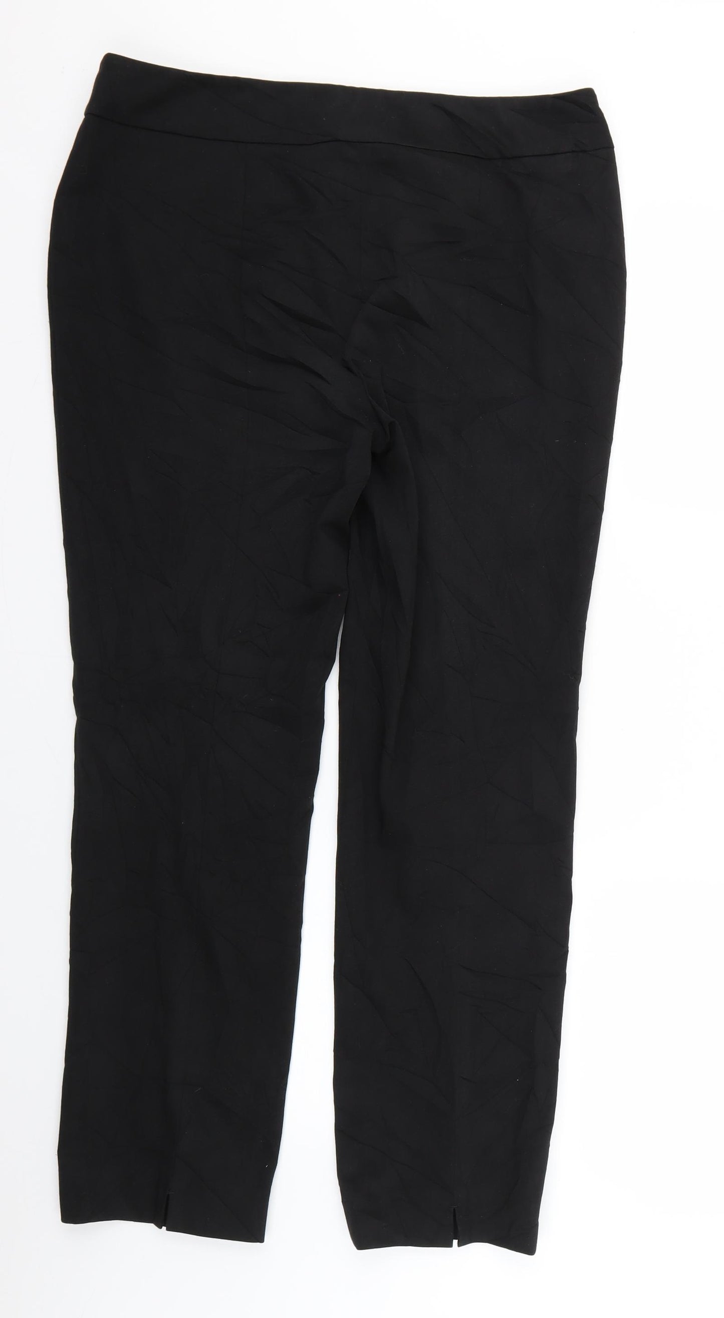 Marks & Spencer Womens Black   Trousers  Size 14 L27 in