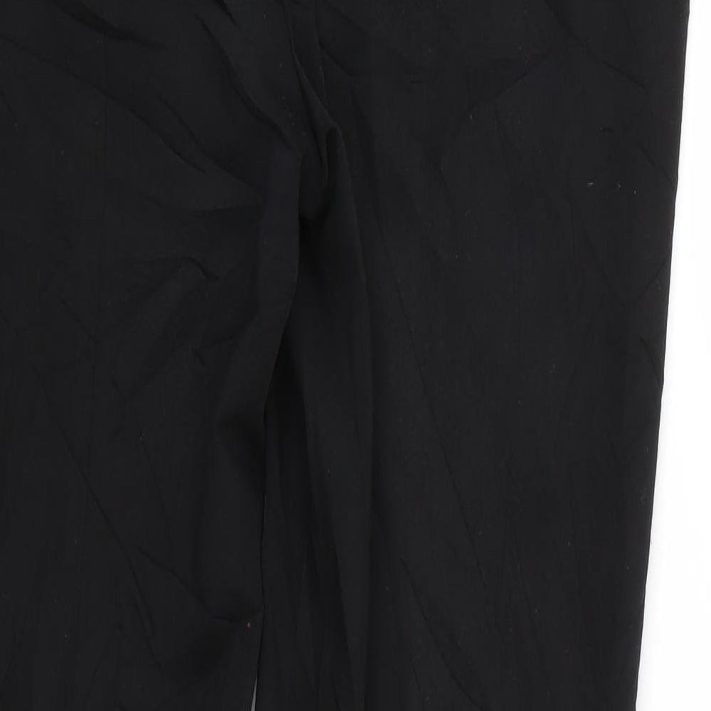 Marks & Spencer Womens Black   Trousers  Size 14 L27 in