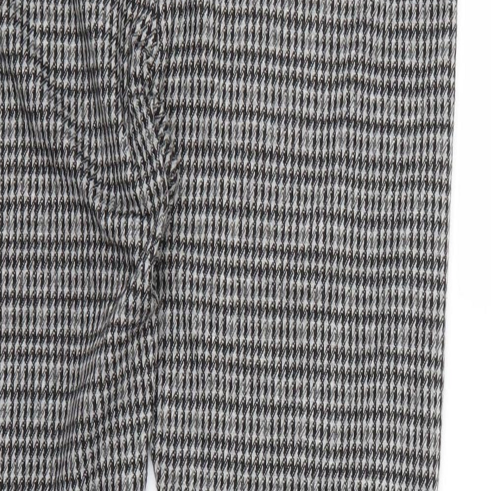 H&M mama Womens Multicoloured Check  Trousers  Size L L26 in