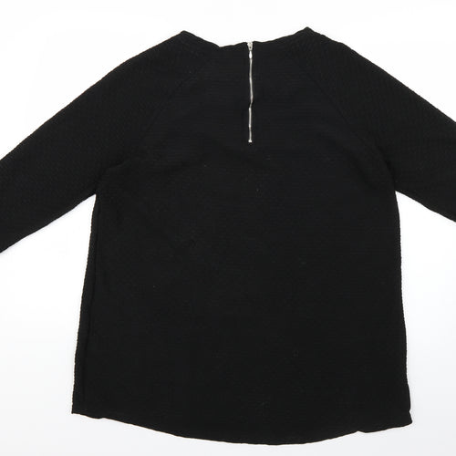 Papaya Womens Black   Basic Blouse Size 18