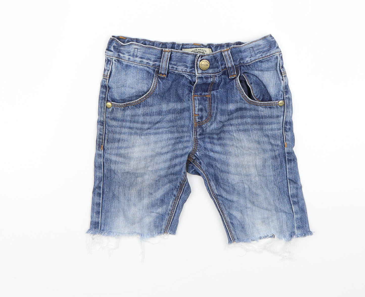 NEXT Boys Blue   Chino Shorts Size 3-4 Years