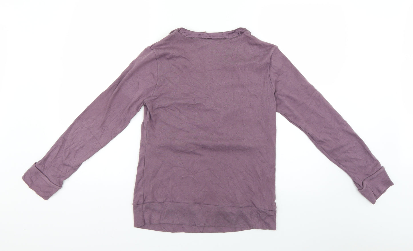 Bravissimo Womens Purple Polka Dot  Top Pyjama Top Size M