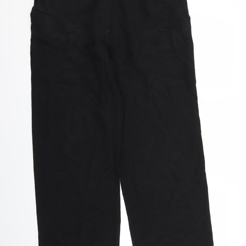 Preworn Womens Black   Trousers  Size 16 L29 in