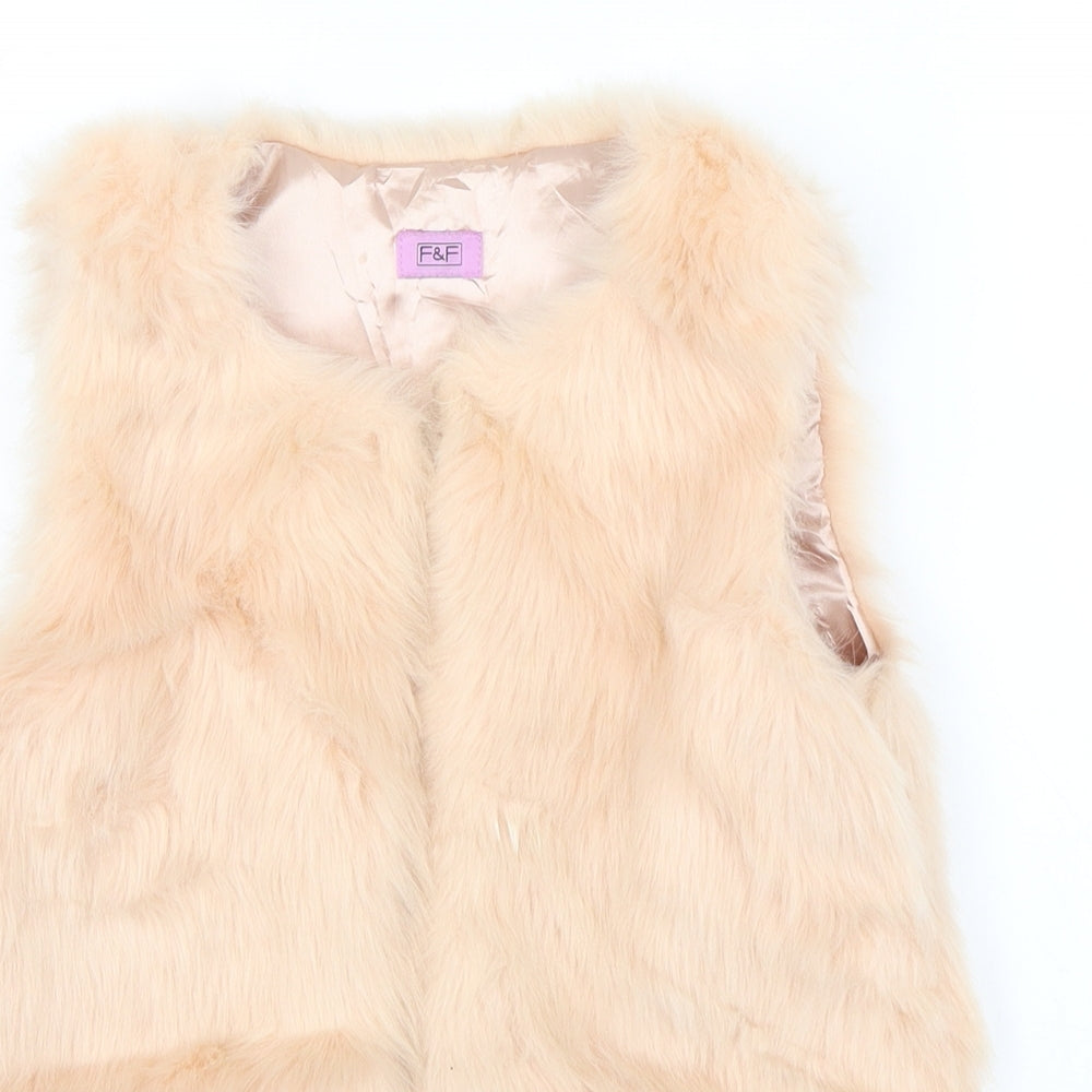 F&F Girls Pink   Jacket  Size 8-9 Years