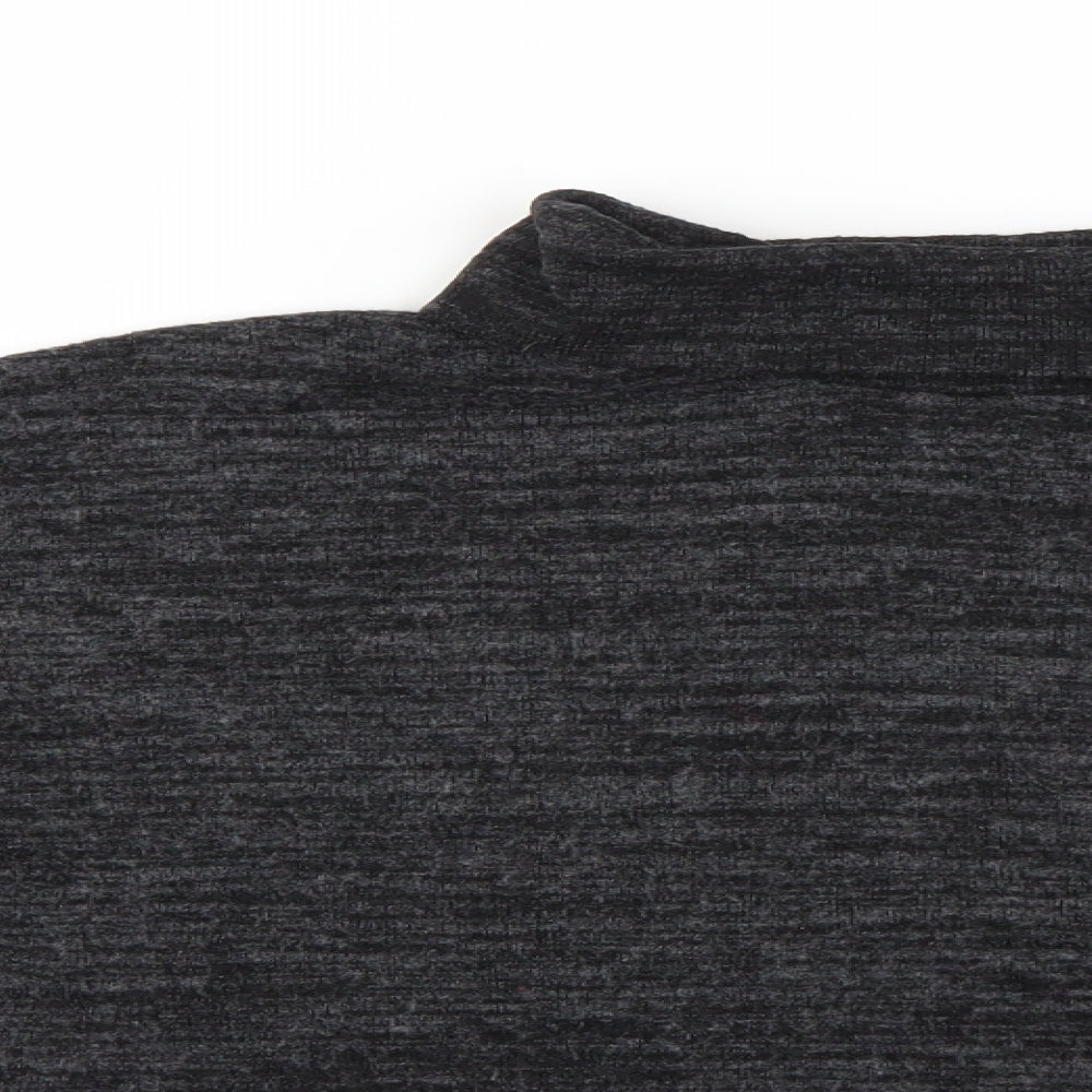H&M Womens Grey   Basic Blouse Size L