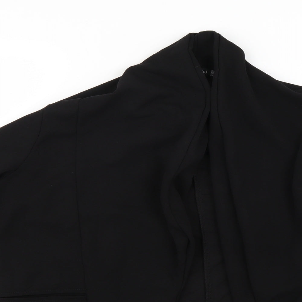 Boohoo Womens Black   Jacket Blazer Size 16