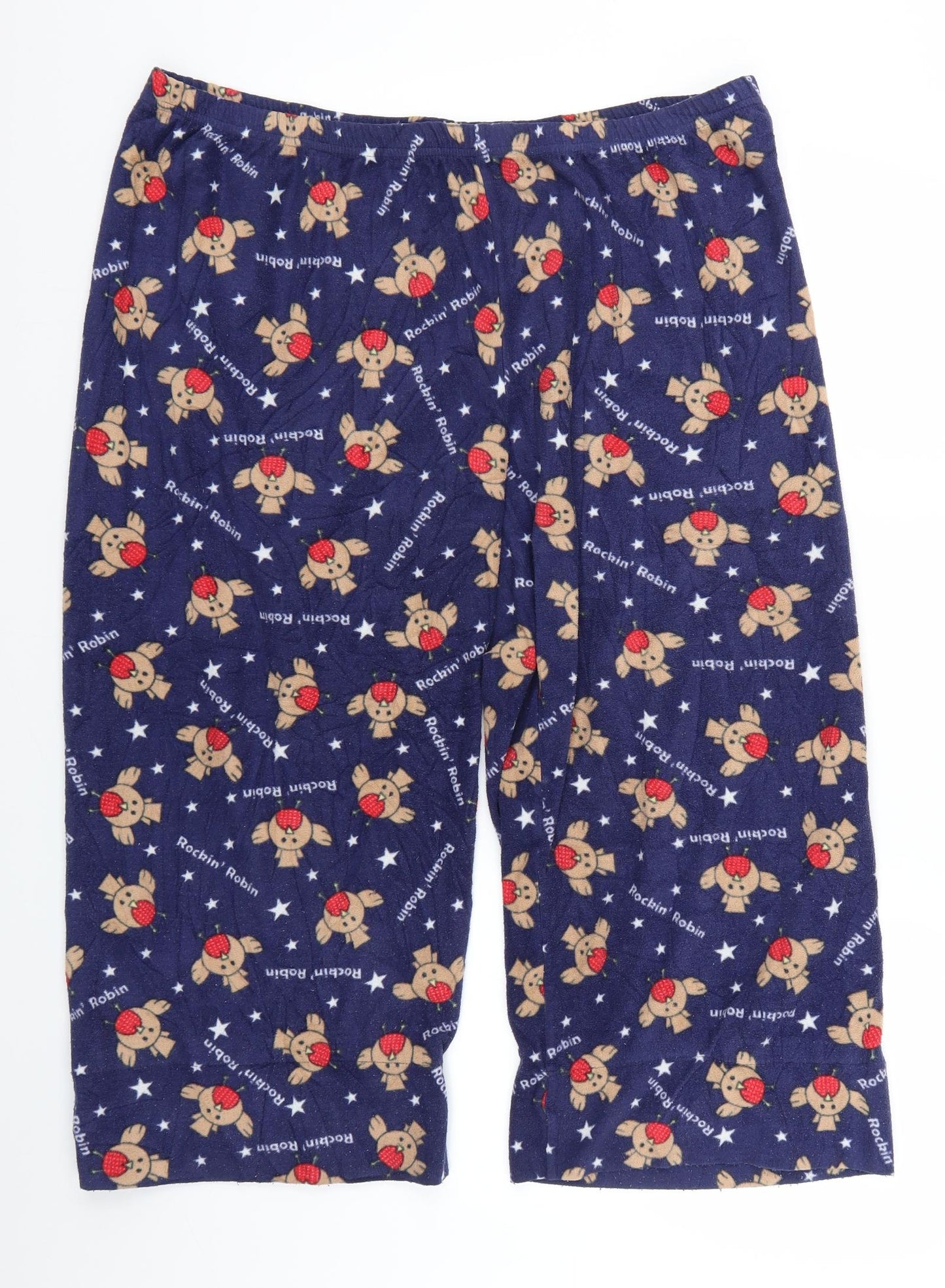 secret possession Womens Blue Geometric   Pyjama Pants Size 20  - Christmas