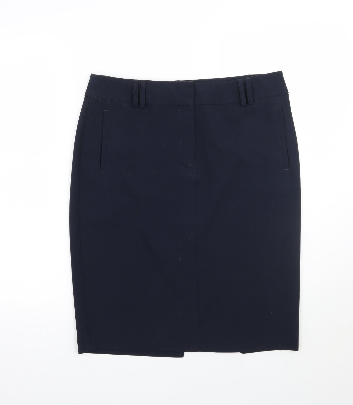 Marks and Spencer Womens Blue   Straight & Pencil Skirt Size 12