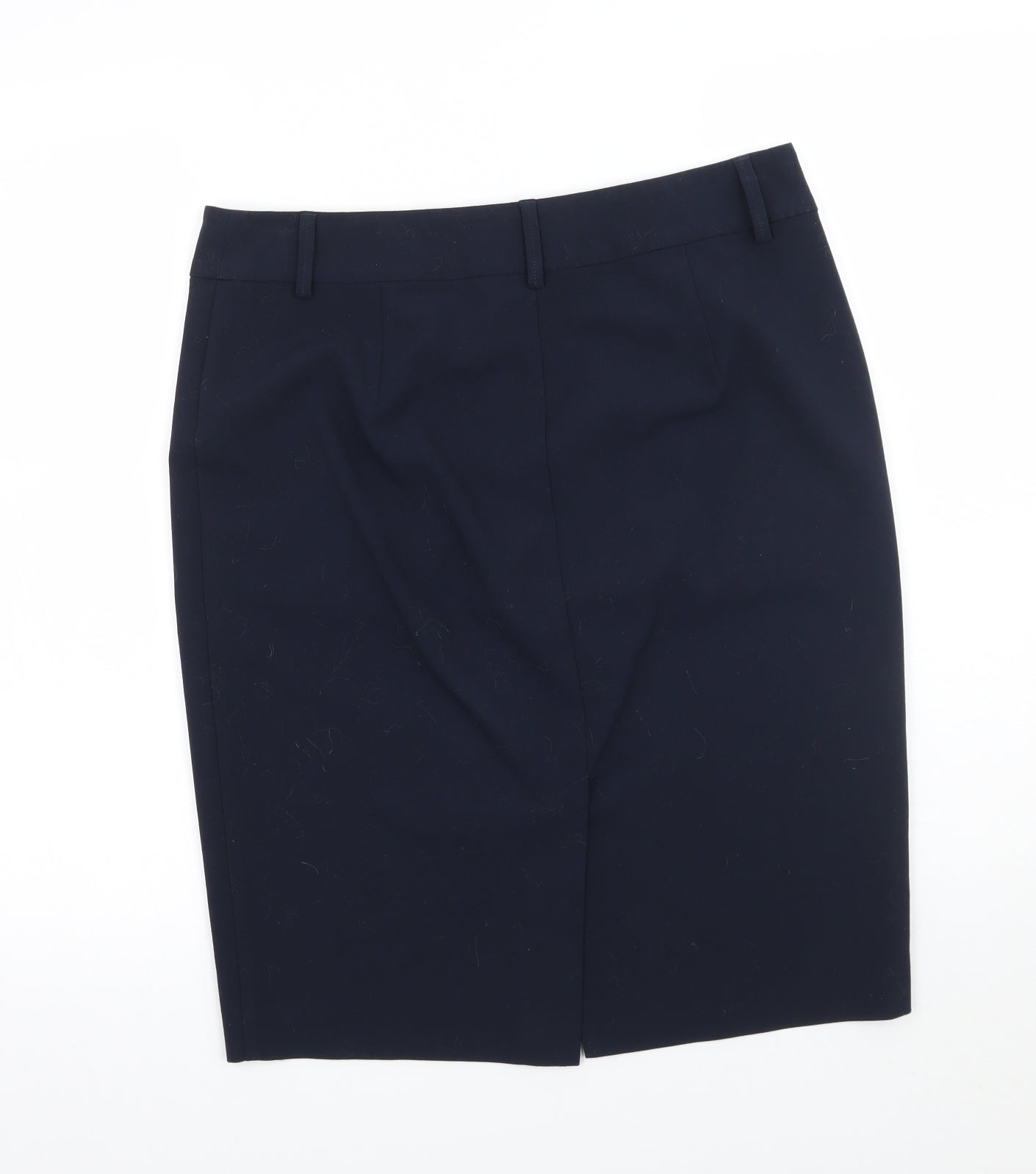 Marks and Spencer Womens Blue   Straight & Pencil Skirt Size 12
