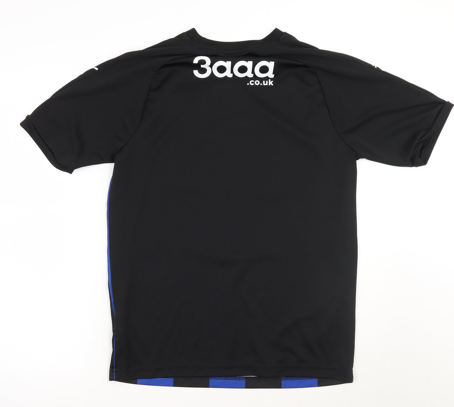 PUMA Mens Black Striped   T-Shirt Size M  - Rufc