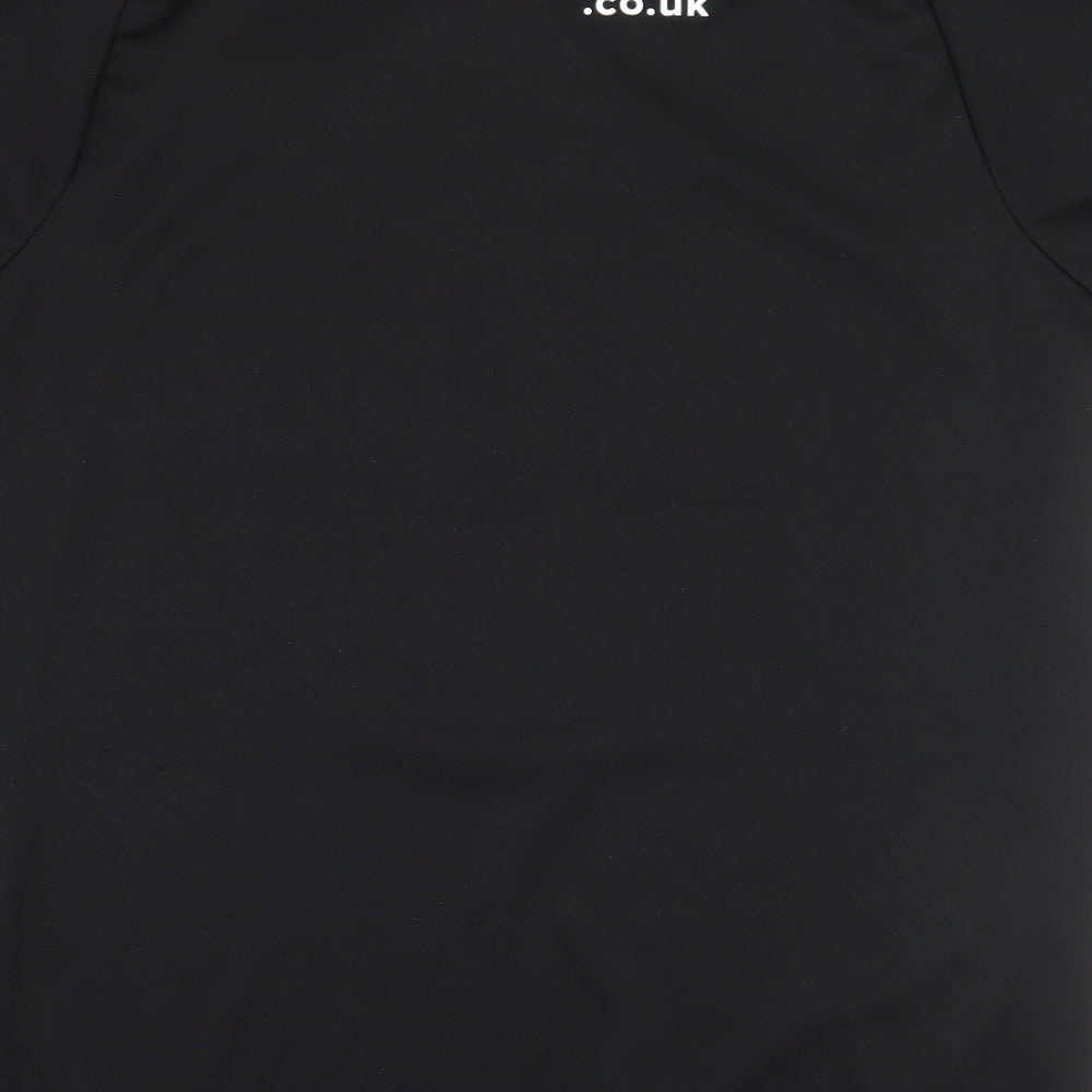 PUMA Mens Black Striped   T-Shirt Size M  - Rufc